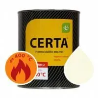 Эмаль термостойкая Certa, 0,8кг Цветная